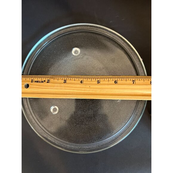 Set of 3 Clear Glass Candle Holders Trivets Coasters Set with feet Minimalist - Picture 7 of 7